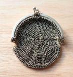 Antiek maliënkolder portemonnee mesh metaal zeldzame vondst, Antiek en Kunst, Antiek | Kleding en Accessoires, Ophalen of Verzenden