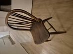 Originele vintage Engelse caféstoelen., Huis en Inrichting, Stoelen, Ophalen, Gebruikt, Bruin, Hout