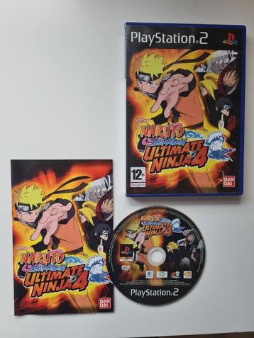 Naruto Ultimate Ninja 4 PlayStation 2 PS2 beschikbaar voor biedingen