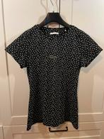 Tshirt zwart met witte stippen M, Maat 38/40 (M), Zwart, Ophalen of Verzenden, Zo goed als nieuw
