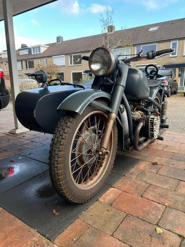 M1M Chang-Jiang Zijspan motorfiets, Motoren, Motoren | Zijspanmotoren, 12 t/m 35 kW, 2 cilinders, Cardan-aandrijving, Ophalen