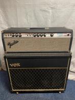 Vintage Fender top versterker en Vox box, Ophalen, Gebruikt, Gitaar, 100 watt of meer