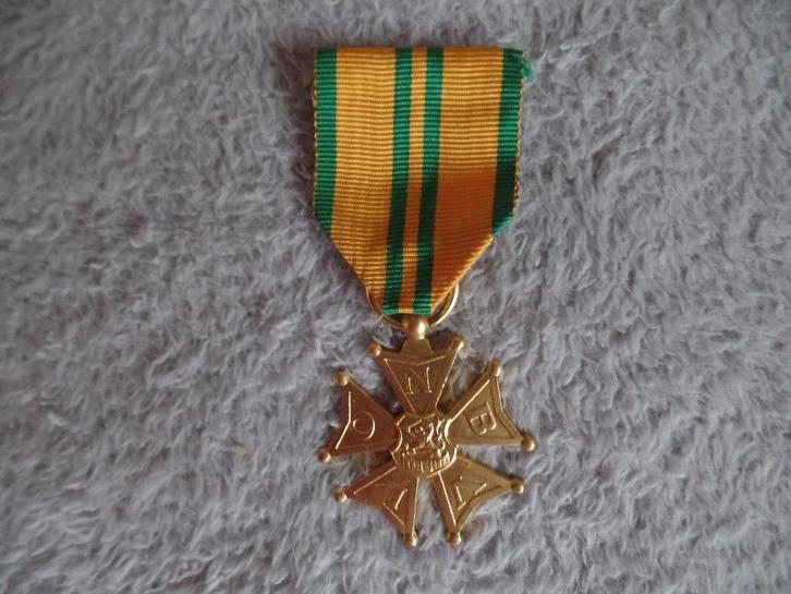 Nijmeegse Vierdaagse medaille NBVLO KRUIS, Verzamelen, Militaria | Algemeen, Landmacht, Lintje, Medaille of Wings, Nederland, Ophalen of Verzenden
