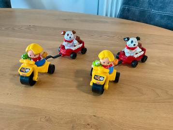 Little People : Hondenkar - per set € 5,00 beschikbaar voor biedingen