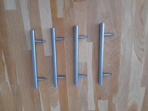 Kast handgrepen (4 stuks), Doe-het-zelf en Verbouw, Hang- en Sluitwerk, Gebruikt, Overige typen, IJzer, Ophalen of Verzenden