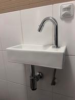 Atlantic Fonteinset Billy Wit Rechts - ZGAN!, Ophalen of Verzenden, Zo goed als nieuw, Chroom, Wastafel