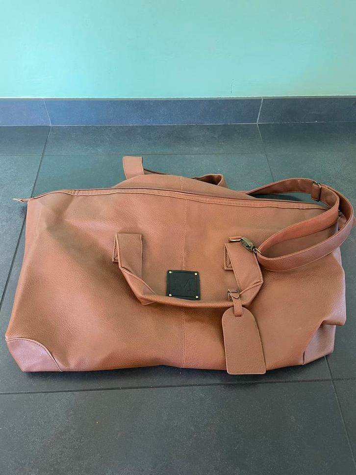 Reistas, Sieraden, Tassen en Uiterlijk, Tassen | Reistassen en Weekendtassen, Nieuw, Bruin, 40 tot 60 cm, 30 cm of meer, Minder dan 35 cm