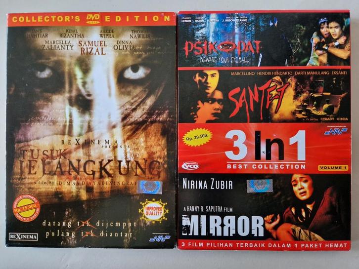 Indonesisch Horror DVD Pakket, Cd's en Dvd's, Dvd's | Horror, Zo goed als nieuw, Vanaf 16 jaar, Verzenden