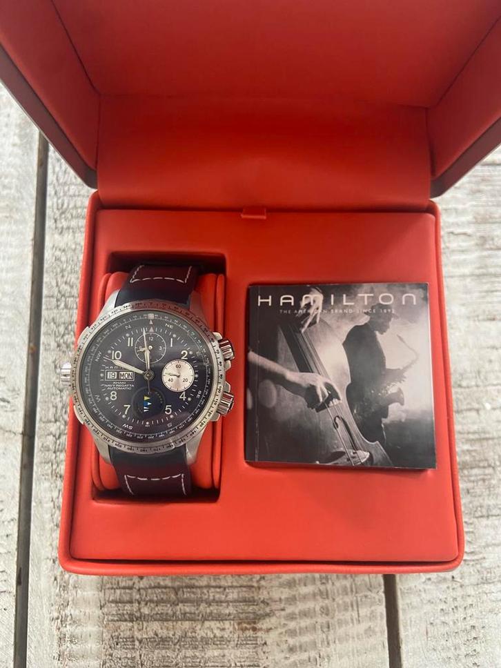 Hamilton Khaki Navy Regatta Automatic (Port Layline), Sieraden, Tassen en Uiterlijk, Horloges | Heren, Nieuw, Polshorloge, Overige merken