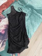 Te kp zwarte glitterjurk mt 146/152 in perfect staat, Kinderen en Baby's, Kinderkleding | Maat 146, Meisje, Coolcat, Ophalen of Verzenden