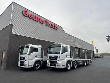 MAN TGS 35.470 8X2 OPRIJWAGEN/MACHINE TRANSPORTER/PLATEAU/ beschikbaar voor biedingen
