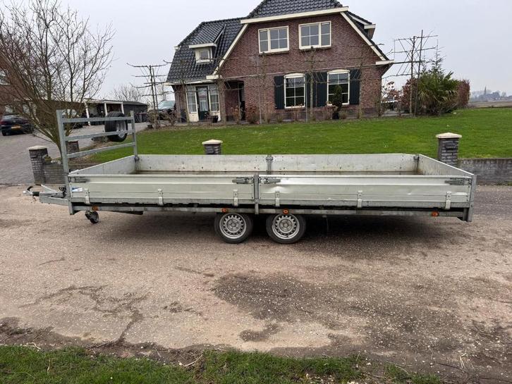 plateau wagen / kleppenkar, Auto diversen, Aanhangers en Bagagewagens, Gebruikt, Ophalen