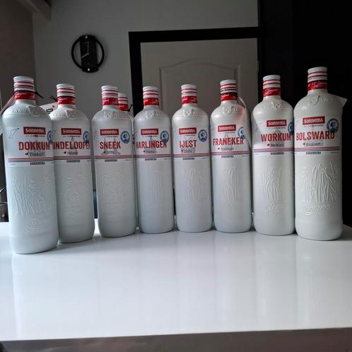 11 steden Sonnema BB flessen verzameling, Verzamelen, Glas en Borrelglaasjes, Overige typen, Ophalen of Verzenden