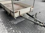 Plateauwagen aanhanger aanhangwagen tandemasser bakwagen, Auto diversen, Aanhangers en Bagagewagens, Gebruikt