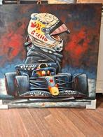 Max Verstappen metal art 100x100., Ophalen