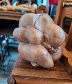 Yogiman Orang Malu vintage teakhouten beeldje uit Indonesië, Huis en Inrichting, Woonaccessoires | Boeddhabeelden, Ophalen of Verzenden