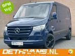Mercedes-Benz Sprinter 214CDI 143PK 9G-Tronic Lang / Laag /, Stof, Gebruikt, Blauw, Mercedes-Benz