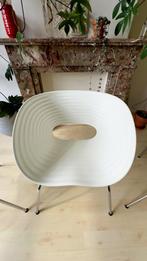 Vitra Tom Vac stoel – wit 1x, Ophalen, Wit, Kunststof