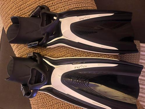 Tusa hyflex switch duiken vinnen fins bijna nieuw, Watersport en Boten, Duiken, Zo goed als nieuw, Zwem- of Duikvliezen, Ophalen of Verzenden