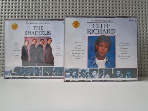 2XCD box van :Cliff Richard 36 nummers En Shadows 36 nummers, Cd's en Dvd's, Cd's | Pop, Zo goed als nieuw, 1980 tot 2000, Boxset