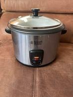 Russell Hobbs Rijstkoker - Perfecte Rijst Elke Keer!, Ophalen of Verzenden, Vaatwasmachinebestendig, Gebruikt