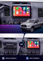Toyota Tundra radio navigatie android 13 apple carplay dab+, Auto diversen, CarAudioExpert, Curieweg Spijkenisse, Nieuw, Ophalen of Verzenden