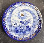 Delfts blauw bord - unica - beschilderd door Wilma Plaisier., Antiek en Kunst, Ophalen