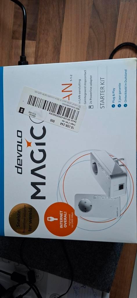 Devolo Magic 2 LAN 1-1-2 Starter Kit, Computers en Software, Powerlines, Nieuw, Ophalen of Verzenden