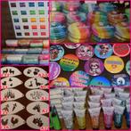 schmink  buttons sjablonen glitter sponsjes heel het jaar d, Hobby en Vrije tijd, Ophalen of Verzenden, Nieuw, Schmink, Overige