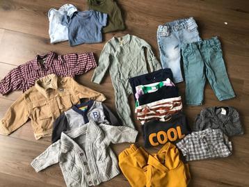 Groot Kledingpakket jongen herfst/winter maat 62/68 beschikbaar voor biedingen