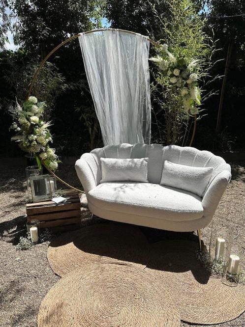 Bruiloft styling te huur | Backdrop | Trouwbankje | Decorati, Hobby en Vrije tijd, Feestartikelen | Verhuur, Zo goed als nieuw