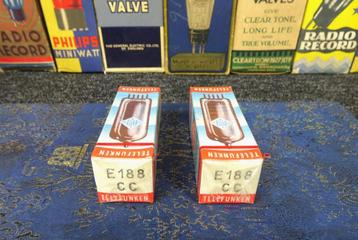 Te koop 2x Set Telefunken <> E188CC - CCa in SEALED doosjes beschikbaar voor biedingen