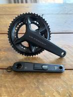 Shimano Ultegra 12s R-8100 crank met 4iii powermeter, Ophalen of Verzenden, Zo goed als nieuw, Racefiets, Crankstel of Pedalen