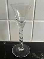 Antiek borrelglas afbeelding Hulstkamp, Ophalen of Verzenden