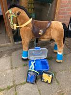 Ponycycle my little horse met borstels zadel bandages etc, Kinderen en Baby's, Ophalen, Zo goed als nieuw