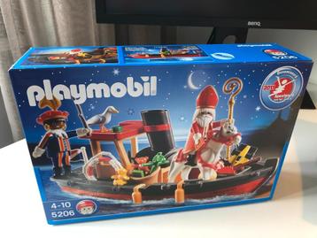Playmobil 5206 Sinterklaas, Piet en de pakjesboot beschikbaar voor biedingen