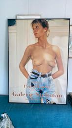 Galerie Steltman 1994 Peter handel gesigneerd 118 cm x 84 cm, Verzamelen, Zo goed als nieuw, Rechthoekig Staand, Film en Tv, Ophalen