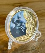 Batman 24kt goud vergulde herdenkingsmunt +standaard (4, Ophalen of Verzenden, Nieuw, Film, Overige typen