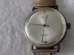 oud heren horloge, Ancre, Chalet, 17 jewels, loopt niet., Overige merken, Staal, Gebruikt, Staal