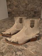 Dwrs cowboy laarzen crème goud nieuw enkel laarsjes dames 39, Kleding | Dames, Schoenen, Ophalen of Verzenden, Nieuw, Beige