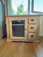Oud kastje massief grenenhout., Zo goed als nieuw, Grenenhout, 25 tot 50 cm, 50 tot 100 cm