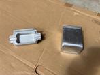 2 st. (trein)asbak; 2 typen, Ophalen of Verzenden, Gebruikt, Aluminium