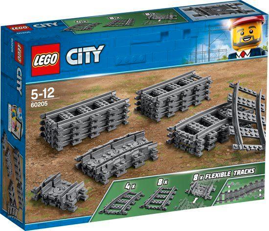 Lego City 60205 Treinrails NIEUW, Kinderen en Baby's, Speelgoed | Duplo en Lego, Nieuw, Lego, Complete set, Ophalen of Verzenden