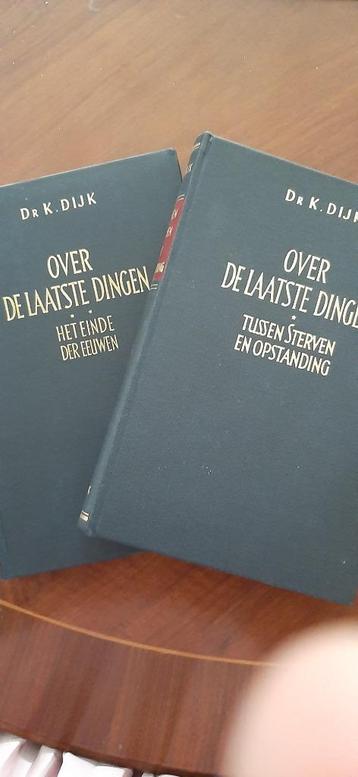 Over de laatste dingen, 2 dln., dr.K. Dijk beschikbaar voor biedingen