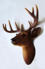 Hertenkoppen met of zonder schild, Huis en Inrichting, Woonaccessoires | Overige, Ophalen of Verzenden, Nieuw