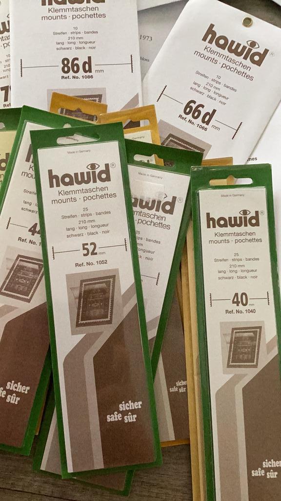 Hawid klemstroken diverse maten, Postzegels en Munten, Postzegels | Toebehoren, Overige typen, Verzenden