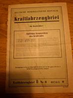 Duits kenteken Jawa cz motor 1963, Ophalen of Verzenden