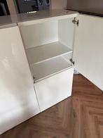 Ikea BESTA 120x120 wit hoogglans fronten, Gebruikt, Ophalen of Verzenden, Minder dan 150 cm, Minder dan 100 cm