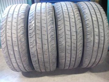 4 x 205/65r16c continental transport/busbanden 7.5/8.5mm!! beschikbaar voor biedingen
