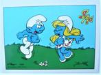 zelfgemaakte smurfen verjaardagskaart nieuw EN ANSICHTKAART, Verzenden, Nieuw, Verschillende Smurfen, Gebruiksvoorwerp